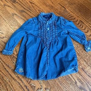 Denim 18 month Ralph Lauren shirt
